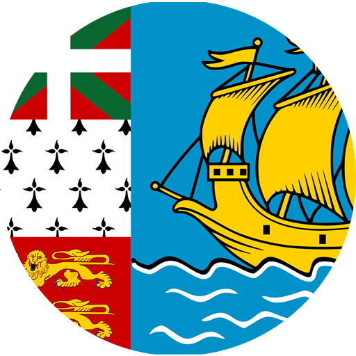 Saint Pierre & Miquelon flag 