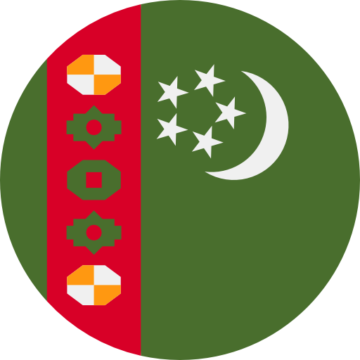 Turkmenistan flag 
