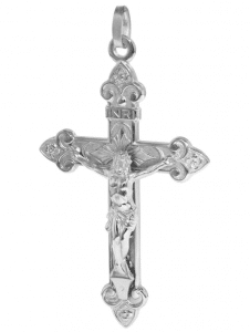Silver Cross Pendant - Trendor