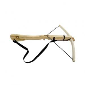 Wooden Crossbow With 2 Cork-Tipped Bolts - English Heritage