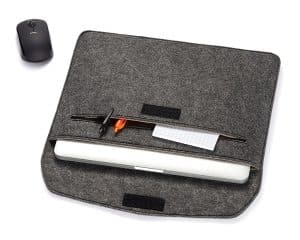 AmazonBasics 13-Inch Felt Laptop Sleeve