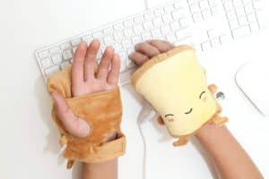 Wearable Fingerless USB Powered Toast Hand Warmers - Smoko