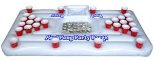 Floating Cooler Pool Pong Table