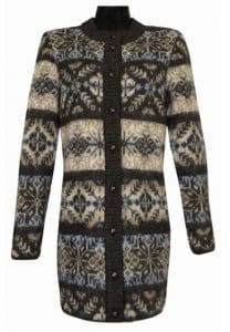 Icelandic Wool Ladies Button Cardigan - Freyja