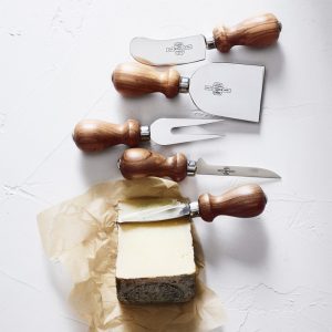 Antonini Olive Wood Cheese Knives Set