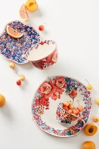 Liberty for Anthropologie Wiltshire Garden Teacup