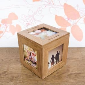 Personalised Photo Frame Keepsake Box
