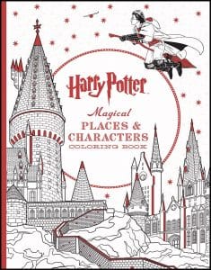 Harry Potter Magical Places & Characters Coloring Book