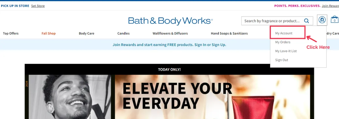 Shop Bath And Body works Via Shippn Step 3